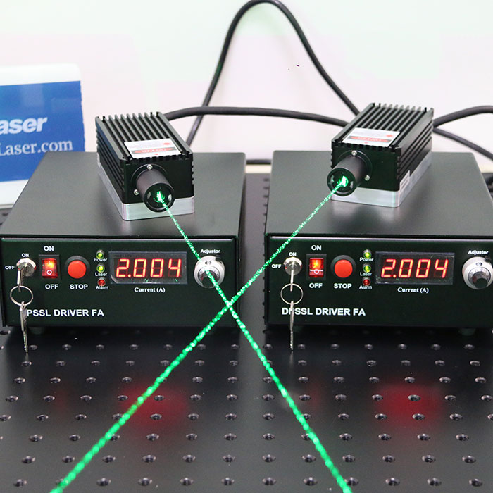 High power 520nm 3W 반도체 레이저 TTL green laser